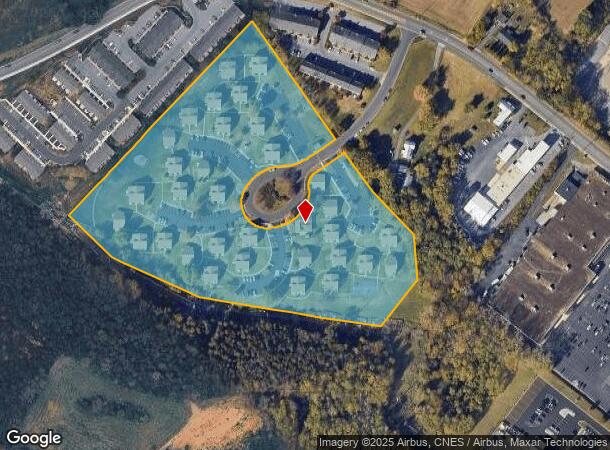 2510 Mosby Ct, Harrisonburg, VA Parcel Map