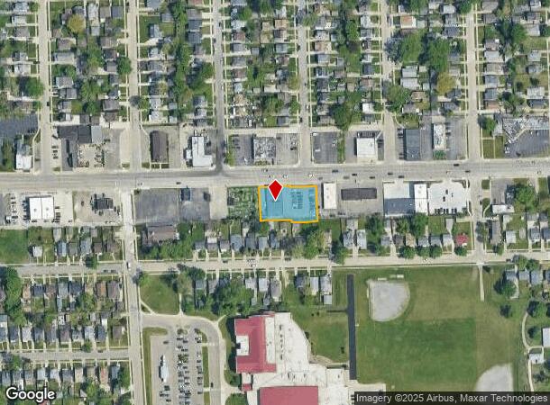 624 E 9 Mile Rd, Hazel Park, MI Parcel Map
