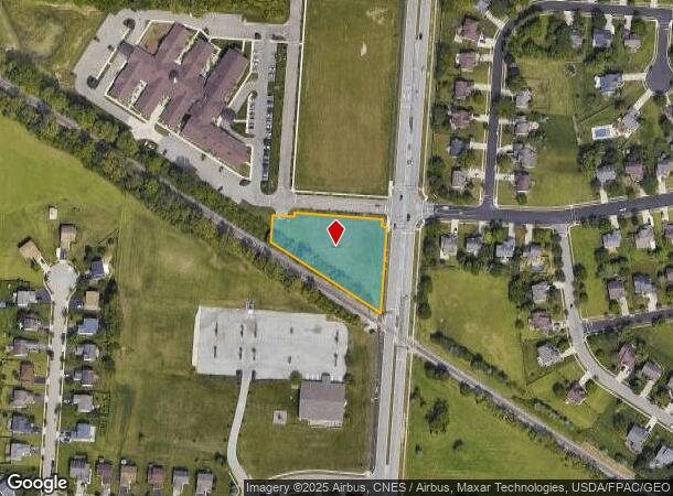 601 Diley Rd, Pickerington, OH Parcel Map