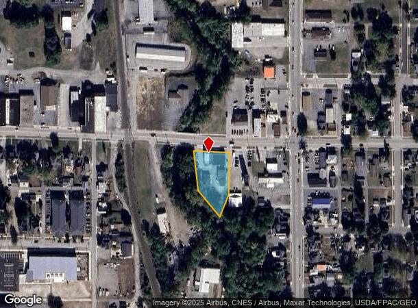  437 E Sandusky St, Findlay, OH Parcel Map