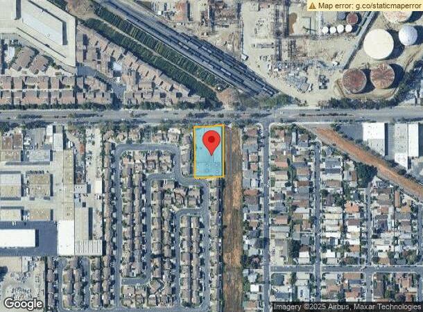  8648 Somerset Blvd, Paramount, CA Parcel Map