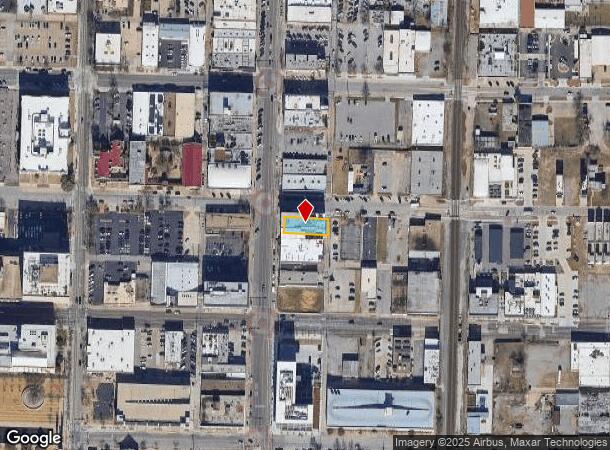  722 N Broadway Ave, Oklahoma City, OK Parcel Map