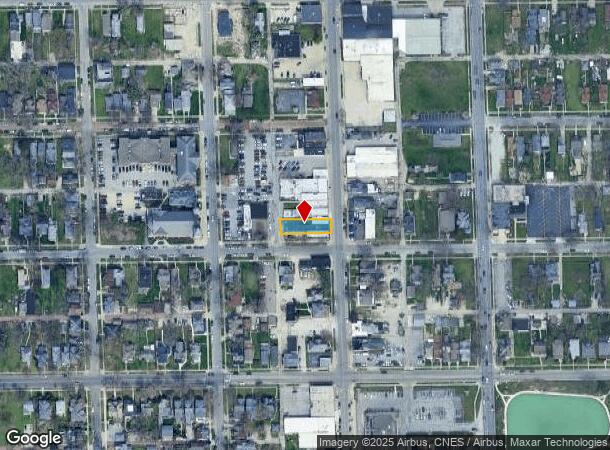  2126 S Calhoun St, Fort Wayne, IN Parcel Map