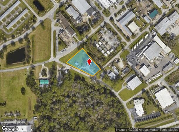 1575 Detrick Ave, Deland, FL Parcel Map