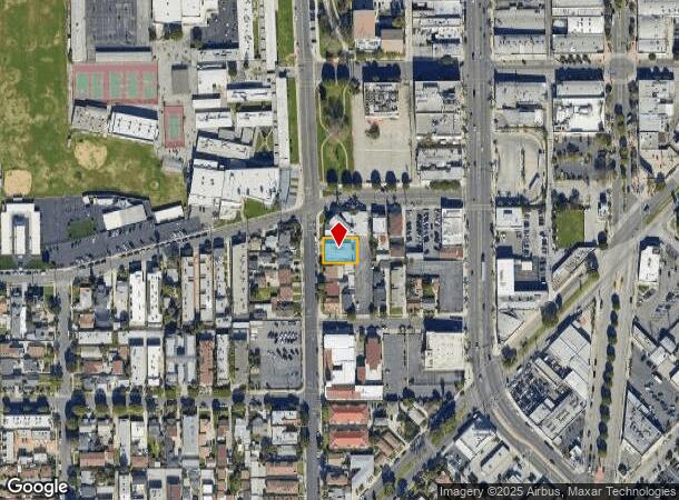 406 S Grevillea Ave, Inglewood, CA Parcel Map