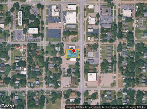  1409 Sw Topeka Blvd, Topeka, KS Parcel Map