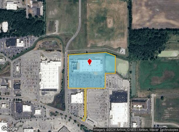  1100 Joe Mann Blvd, Midland, MI Parcel Map