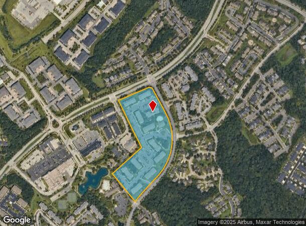  2400 Ash Grove Ln, Odenton, MD Parcel Map