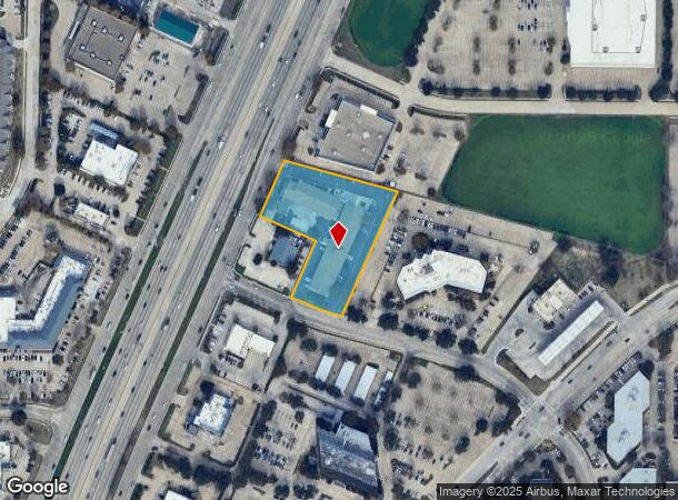  2550 N Central Expy, Plano, TX Parcel Map