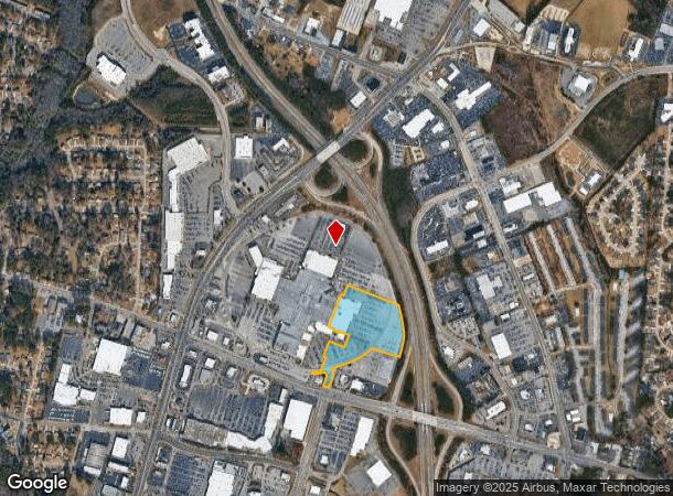  200 Cross Creek Mall, Fayetteville, NC Parcel Map