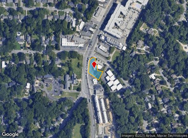 1825 Piedmont Ave Ne, Atlanta, GA Parcel Map