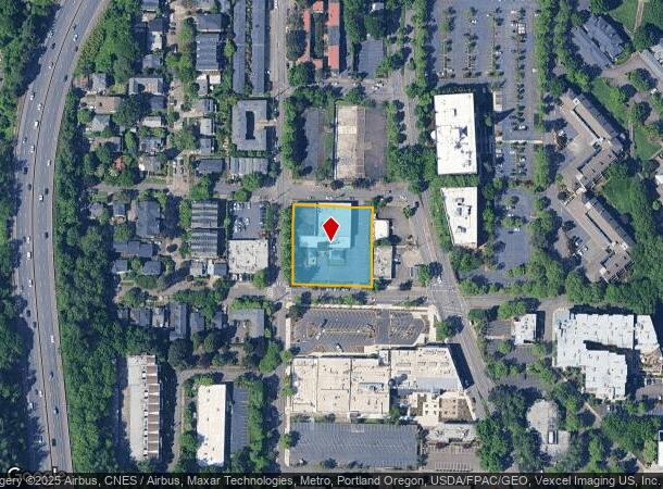  5210 S Corbett Ave, Portland, OR Parcel Map