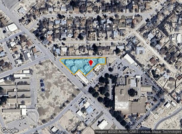 1001 N Bedell Ave, Del Rio, TX Parcel Map