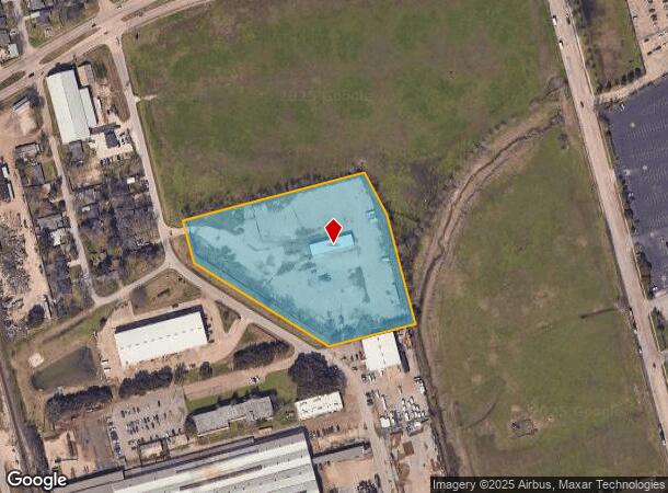  7503 S Santa Fe Dr, Houston, TX Parcel Map