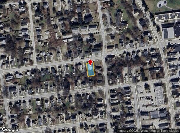 106 Library Ave, Rutland, VT Parcel Map