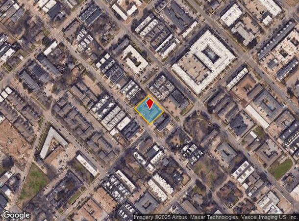  2016 N Prairie Ave, Dallas, TX Parcel Map