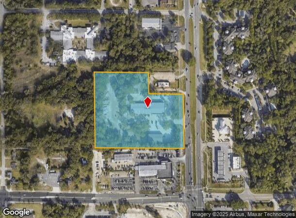  1580 S Woodland Blvd, Deland, FL Parcel Map