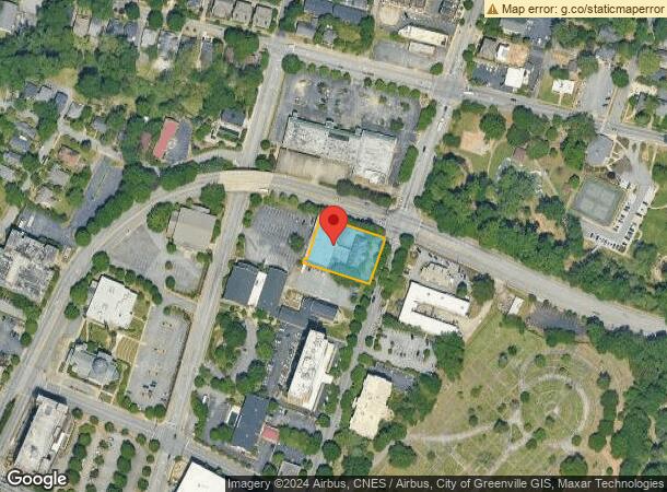  429 N Main St, Greenville, SC Parcel Map