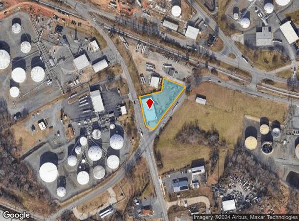  6800 Freedom Dr, Charlotte, NC Parcel Map