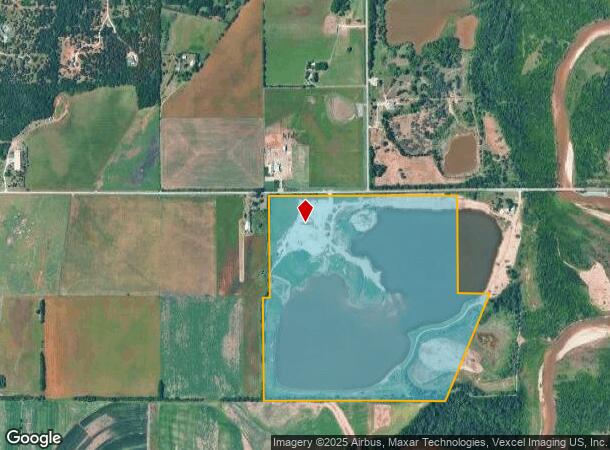 8900 E Hefner Rd, Jones, OK Parcel Map