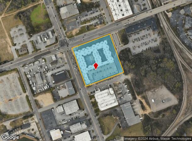  506 Huger St, Columbia, SC Parcel Map