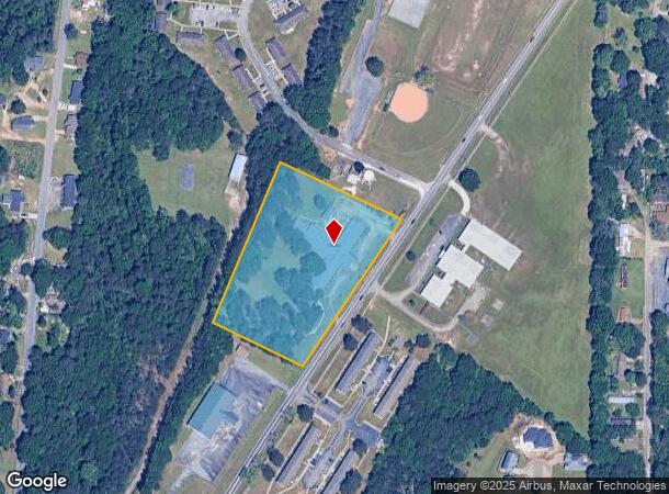 419 Elberta Rd, Warner Robins, GA Parcel Map