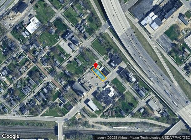  710 S Saint Clair St, Toledo, OH Parcel Map