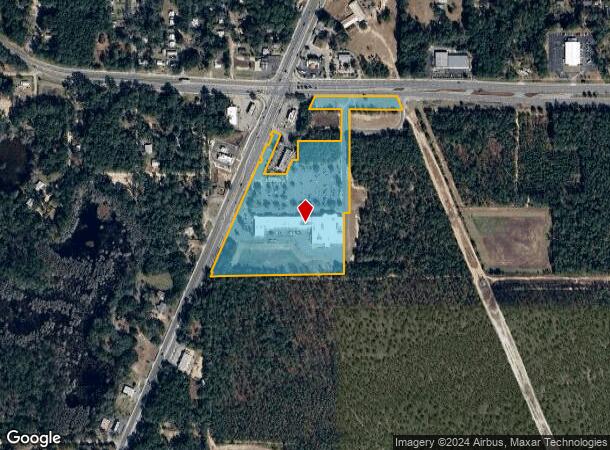  5022 Capital Cir Sw, Tallahassee, FL Parcel Map