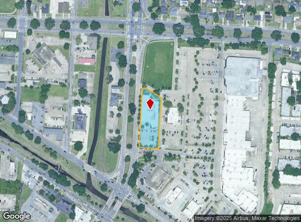  3014 Holiday Dr, New Orleans, LA Parcel Map