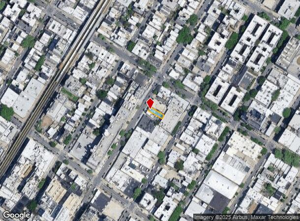  3615 33Rd St, Astoria, NY Parcel Map