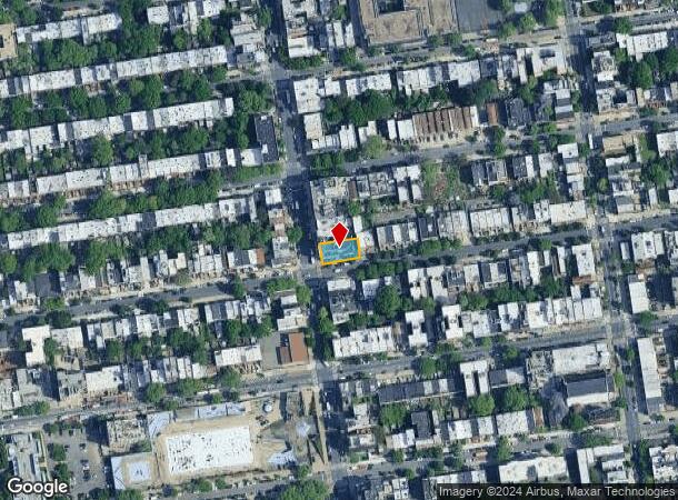  641 Marcy Ave, Brooklyn, NY Parcel Map