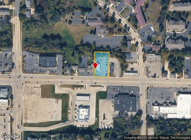1610 W Washington St, West Bend, WI Parcel Map