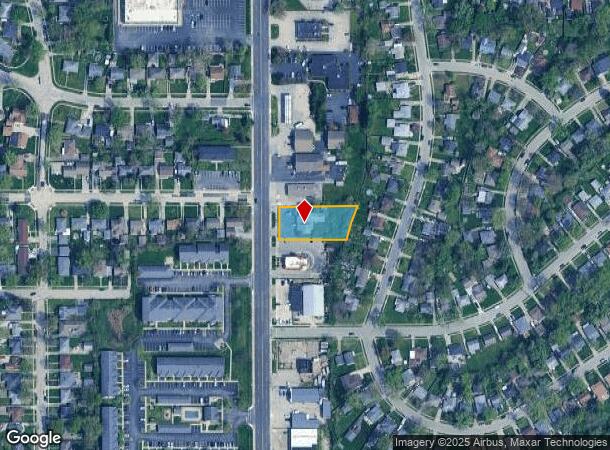  4825 N Franklin Rd, Indianapolis, IN Parcel Map