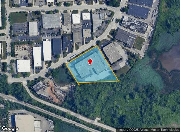 1413 W Jeffrey Dr, Addison, IL Parcel Map