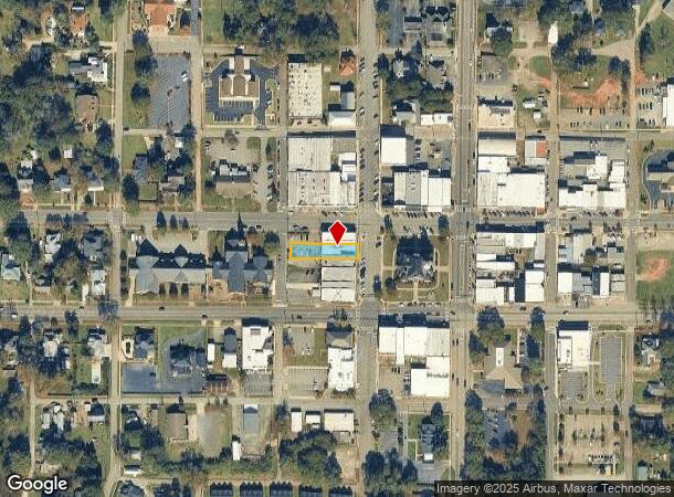 2 N Jackson St, Forsyth, GA Parcel Map