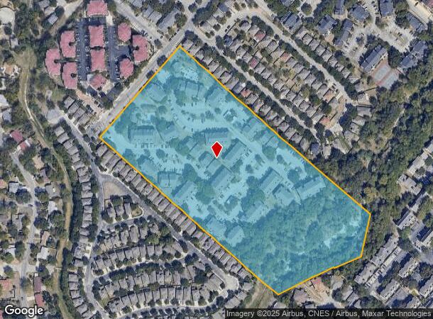  5450 Rowley Rd, San Antonio, TX Parcel Map