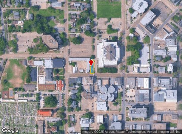  840 S Washington St, Lafayette, LA Parcel Map