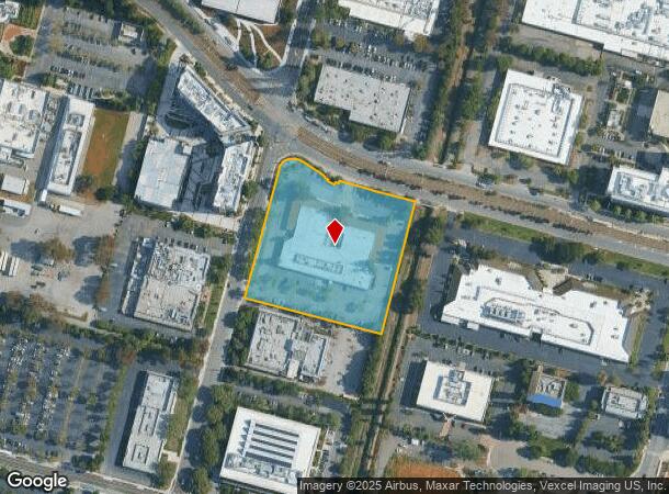  390 W Java Dr, Sunnyvale, CA Parcel Map