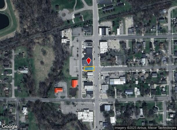  51 N Bridge St, Saranac, MI Parcel Map