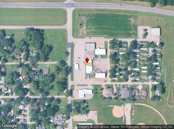 603 Cedar St, Perry, KS Parcel Map