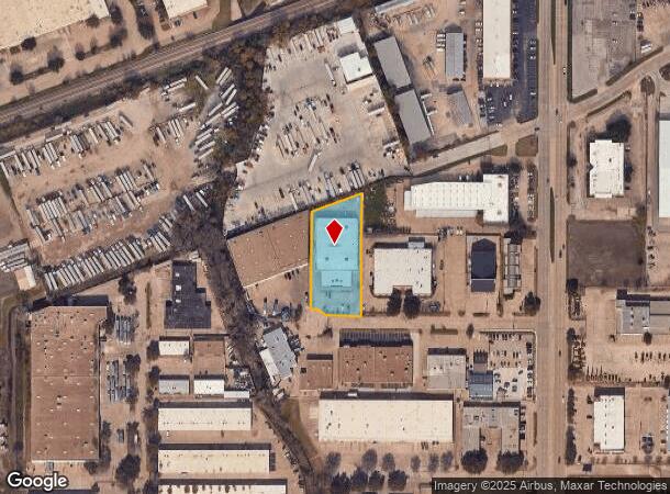  10611 Control Pl, Dallas, TX Parcel Map