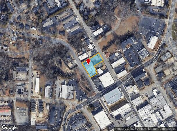  336 Northside Dr, Gainesville, GA Parcel Map