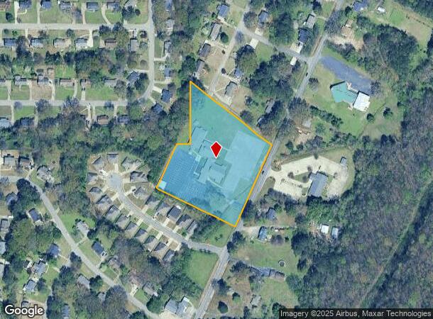  5348 Old Springville Rd, Pinson, AL Parcel Map