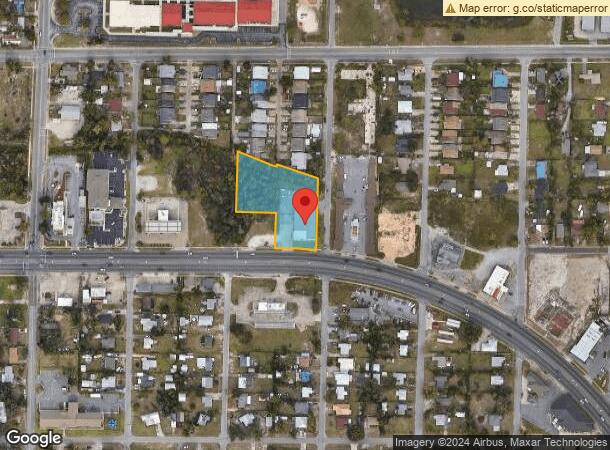  3416 W Highway 98, Panama City, FL Parcel Map