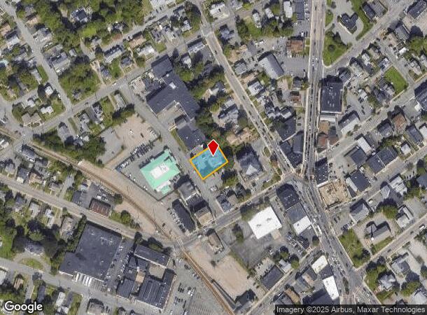  19 Rose St, Stoughton, MA Parcel Map