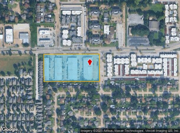 6101 Pinemont Dr, Houston, TX Parcel Map