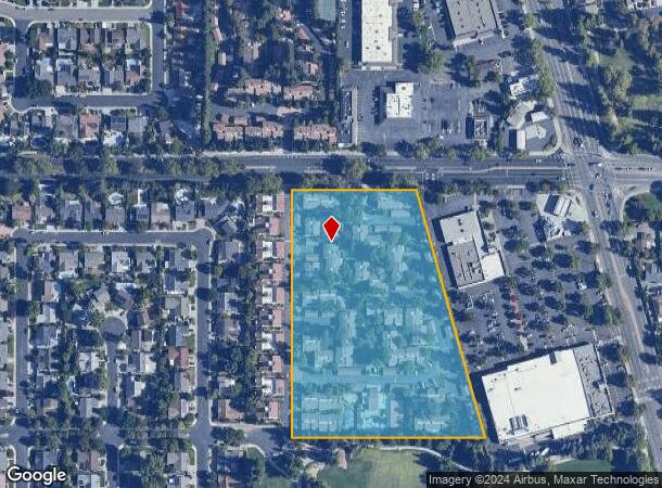  4320 Valley Ave, Pleasanton, CA Parcel Map