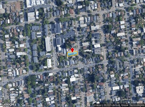  2134 Mcgee Ave, Berkeley, CA Parcel Map