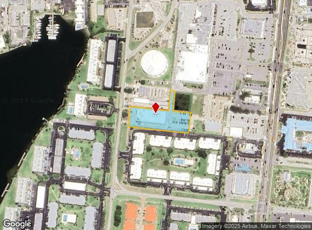 3850 S Banana River Blvd, Cocoa Beach, FL Parcel Map