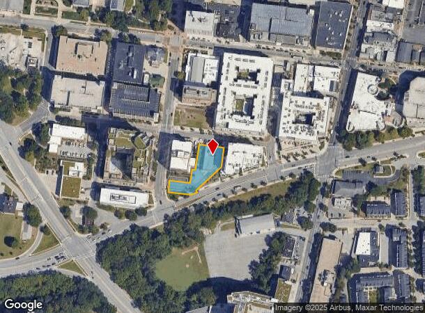 23 W Susquehanna Ave, Towson, MD Parcel Map